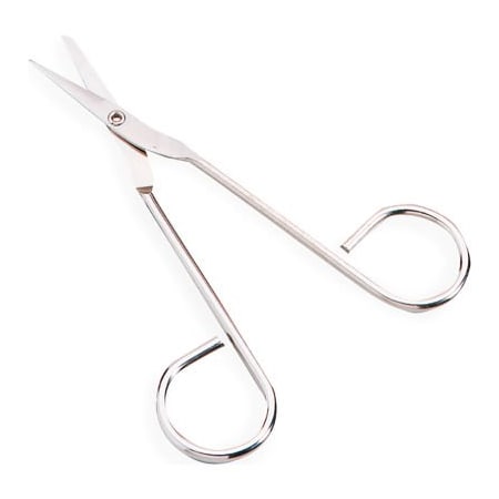 Acme United First Aid Only Scissors, Wire Handle, Nickel Plated, 4.5in, 1000PK M582